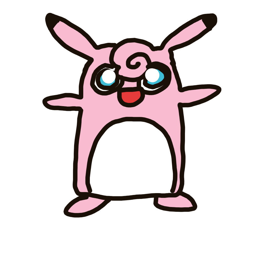 Wigglytuff drawing