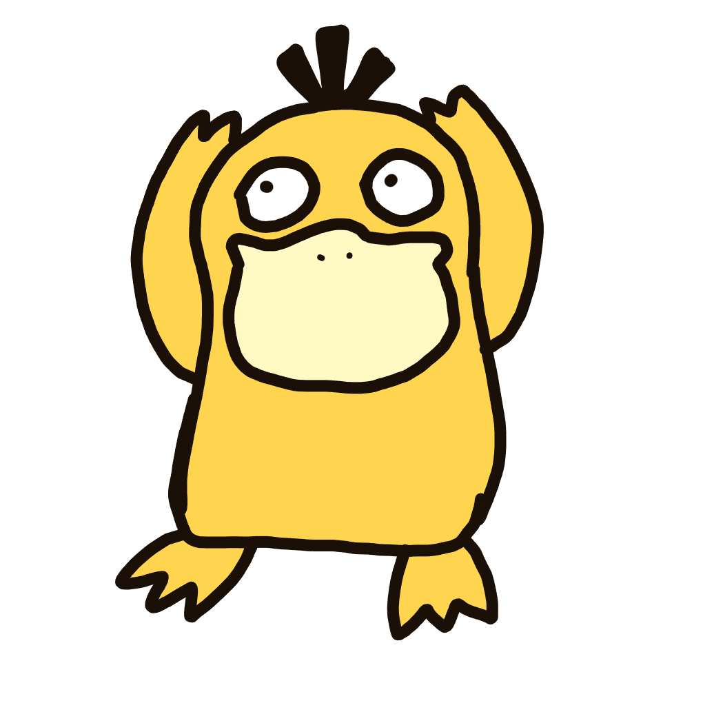 StormyPikachu223's drawing of Psyduck — Pokémon fan art on Sketchdex