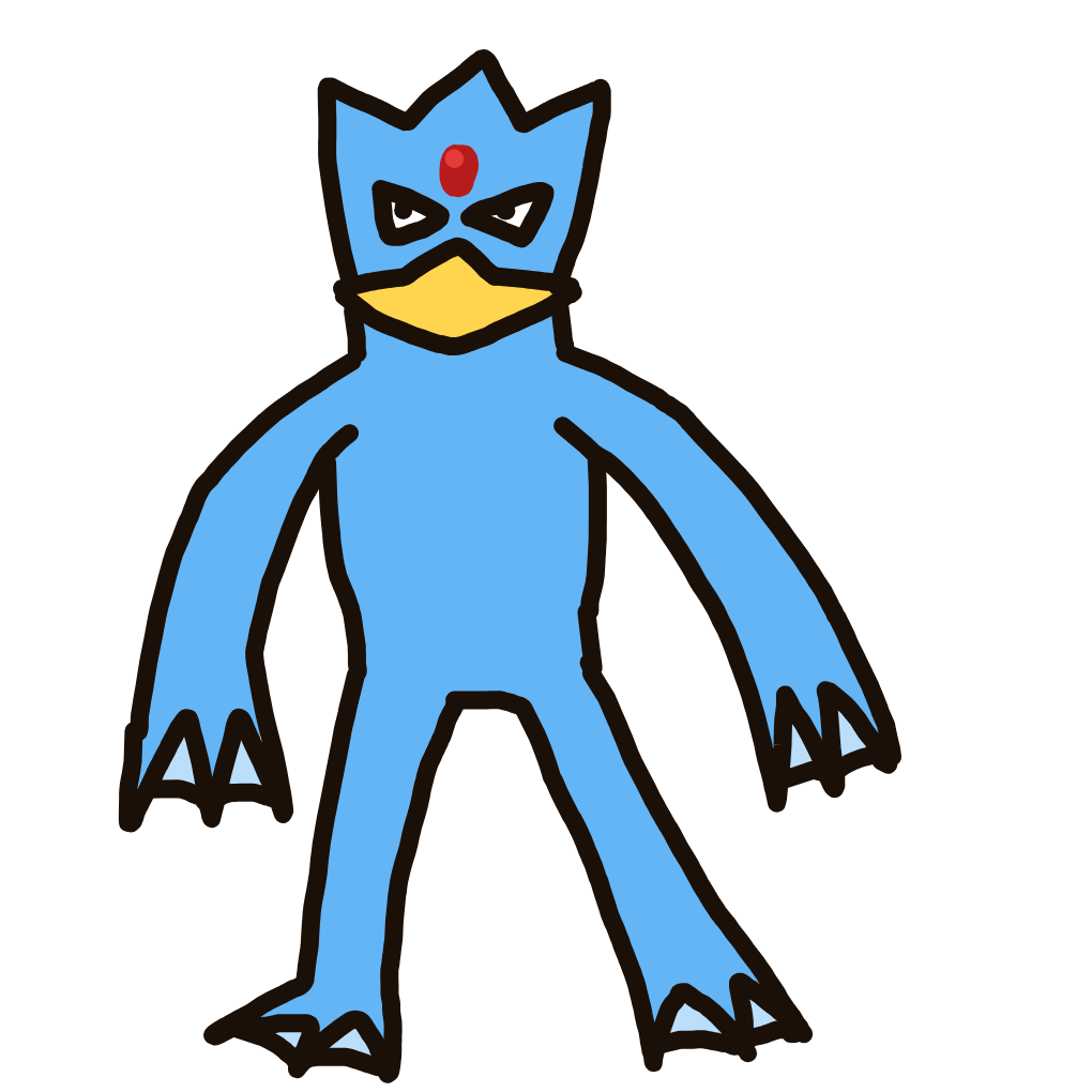 Golduck drawing