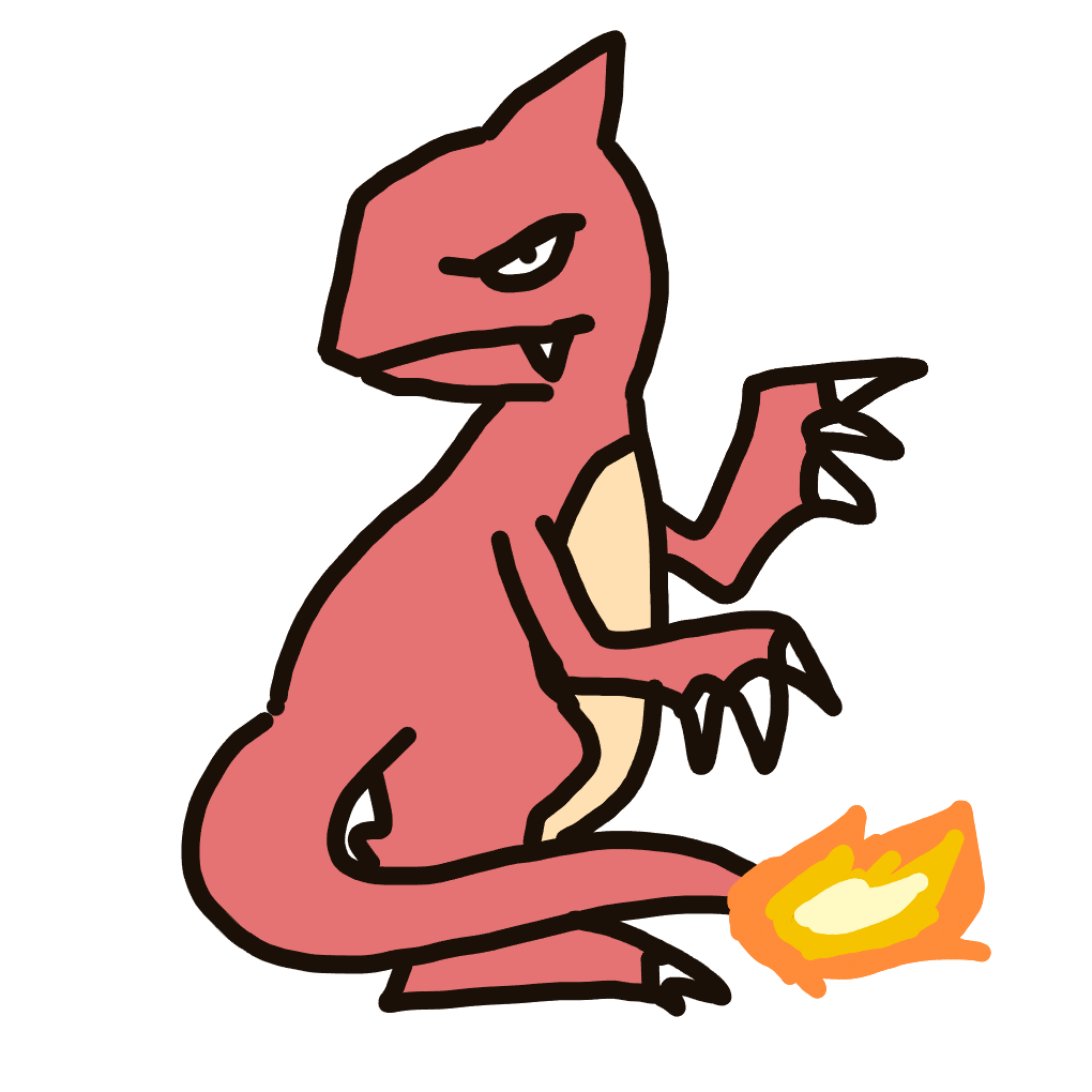 StormyPikachu223's drawing of Charmeleon — Pokémon sketch on Sketchdex