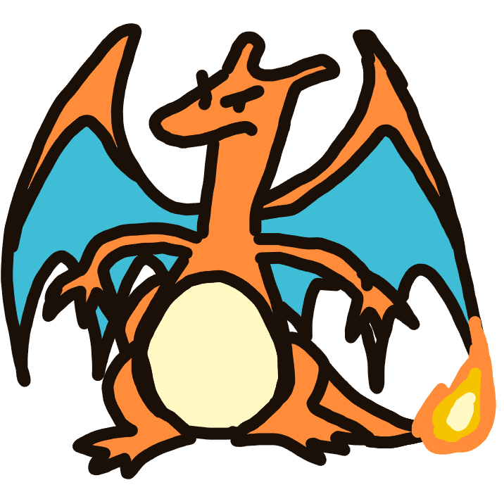 StormyPikachu223's drawing of Charizard — Pokémon sketch on Sketchdex