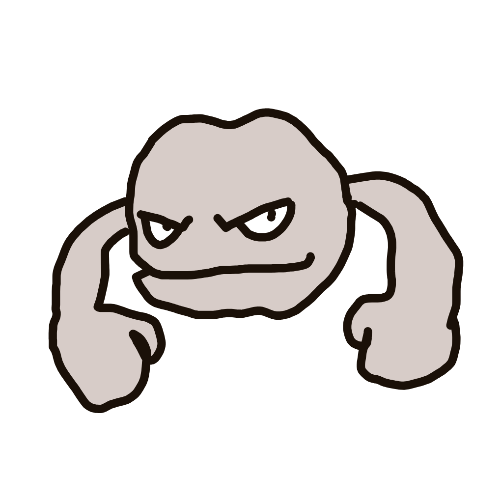 Geodude drawing