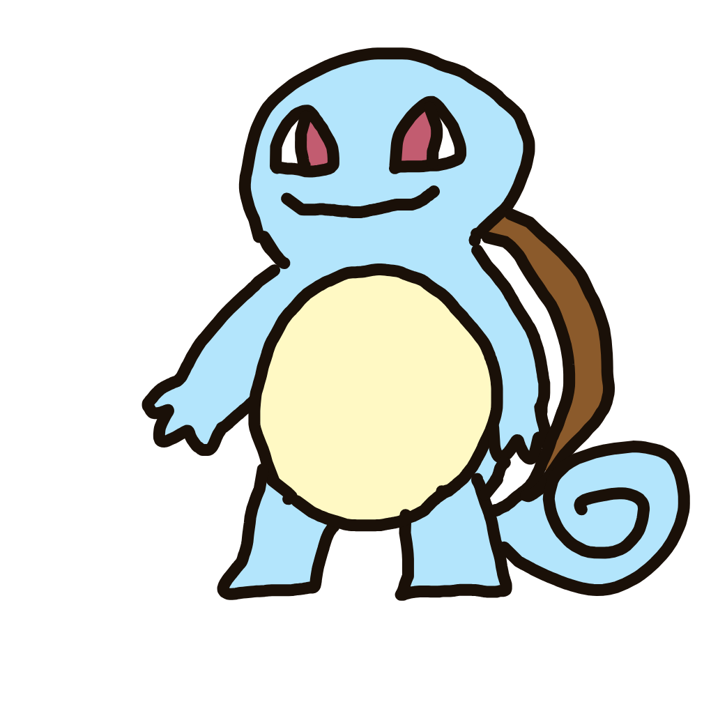 StormyPikachu223's drawing of Squirtle — Pokémon sketch on Sketchdex