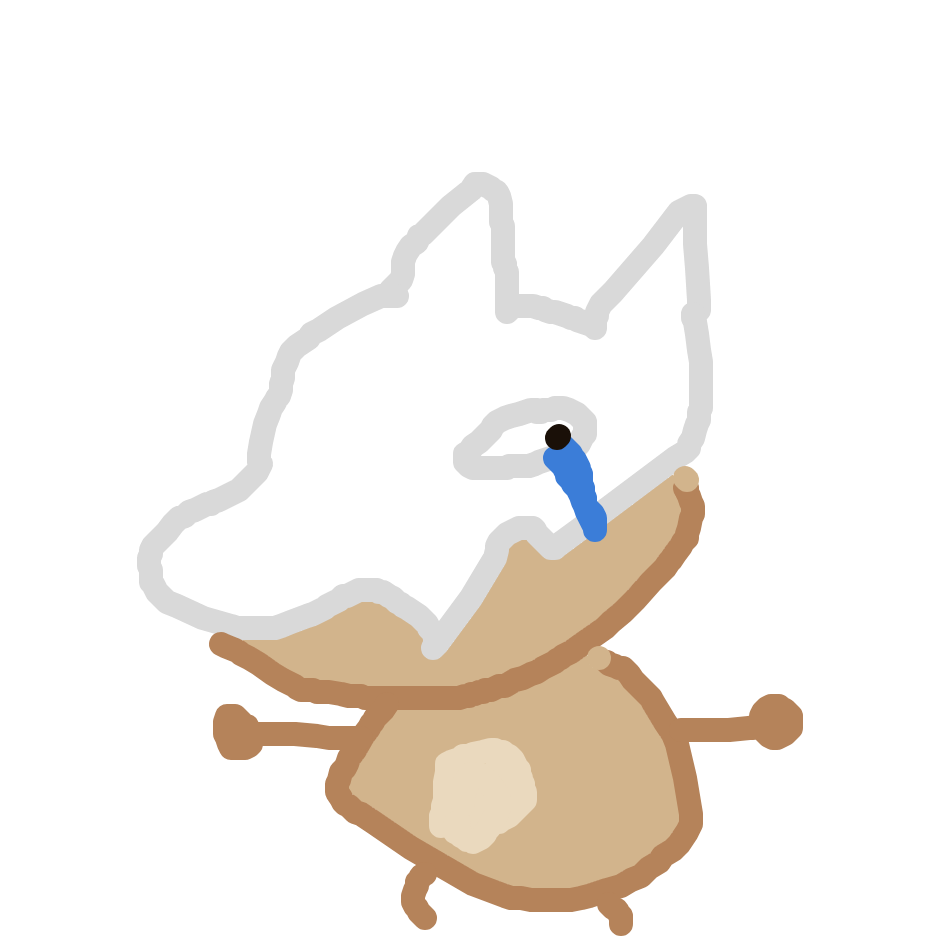 FlyingBulbasaur768's drawing of Cubone — Pokémon sketch on Sketchdex