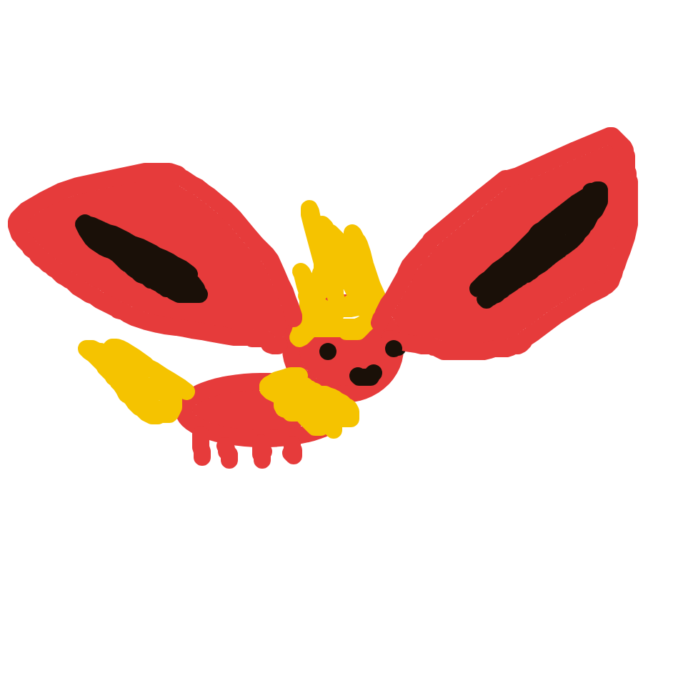 FlyingBulbasaur768's drawing of Flareon — Pokémon sketch on Sketchdex