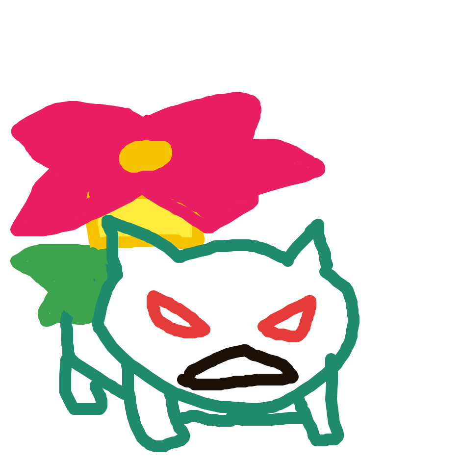 FlyingBulbasaur768's drawing of Venusaur — Pokémon sketch on Sketchdex