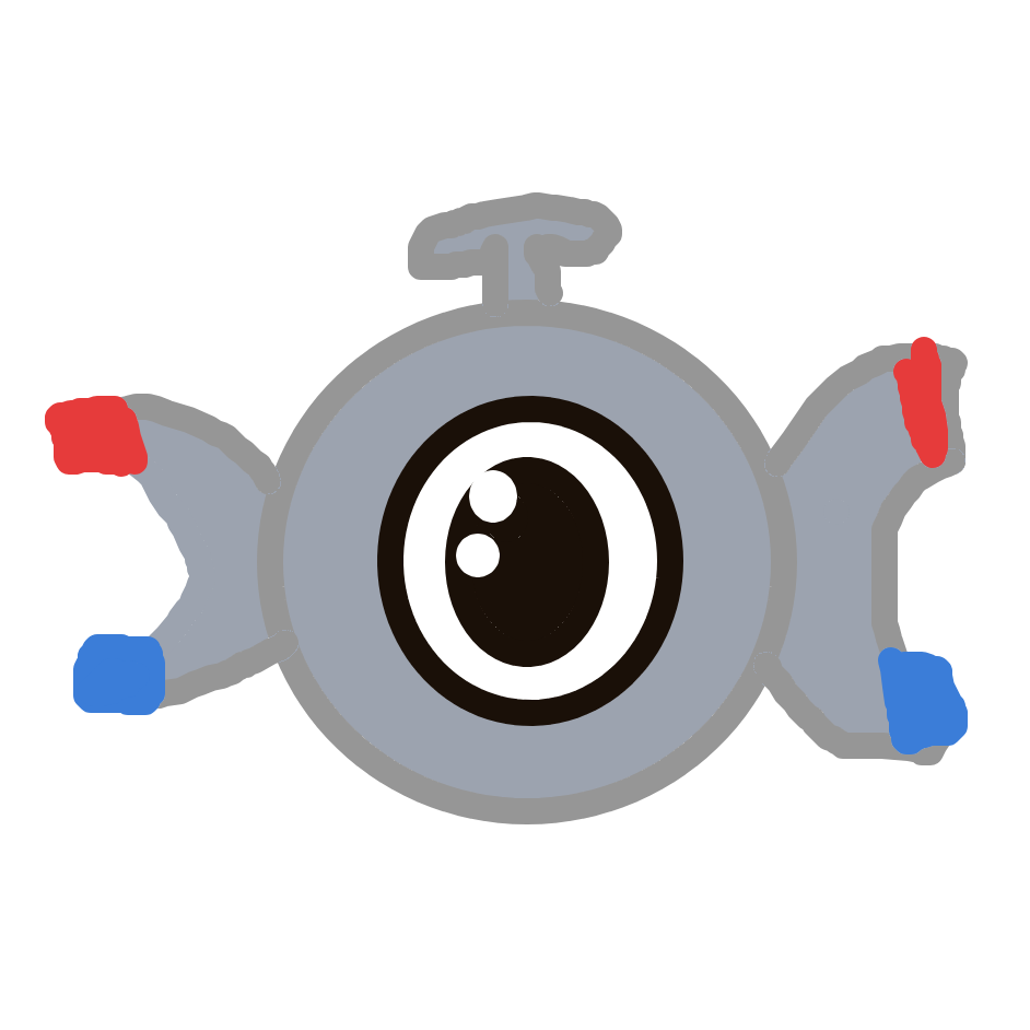 FlyingBulbasaur768's drawing of Magnemite — Pokémon sketch on Sketchdex