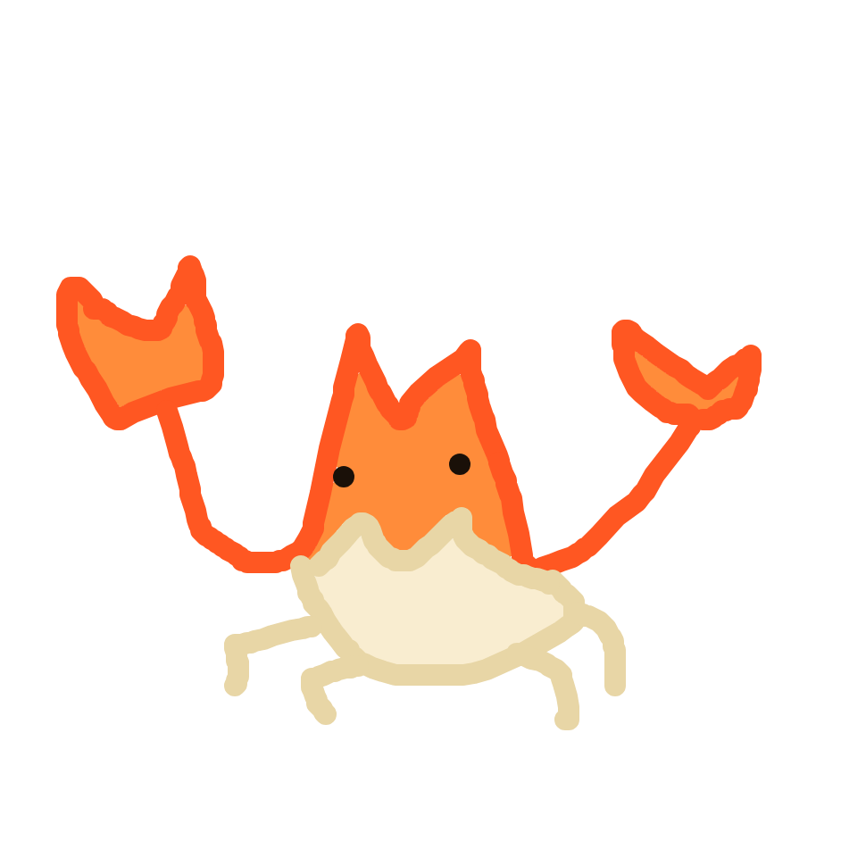 FlyingBulbasaur768's drawing of Krabby — Pokémon sketch on Sketchdex