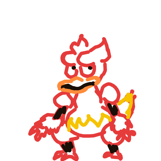 MegaDugtrio166's drawing of Magmar — Pokémon sketch on Sketchdex