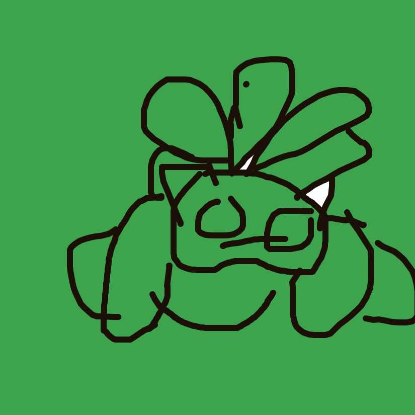 GigaKabutops462's drawing of Venusaur — Pokémon sketch on Sketchdex