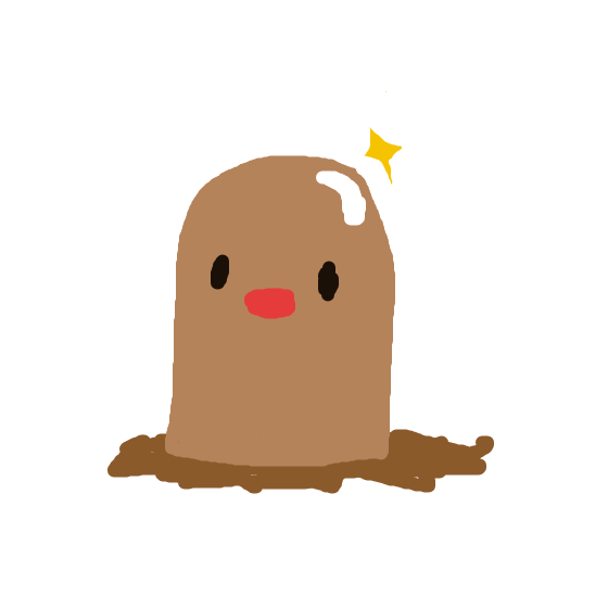 FrozenGolem475's drawing of Diglett — Pokémon sketch on Sketchdex