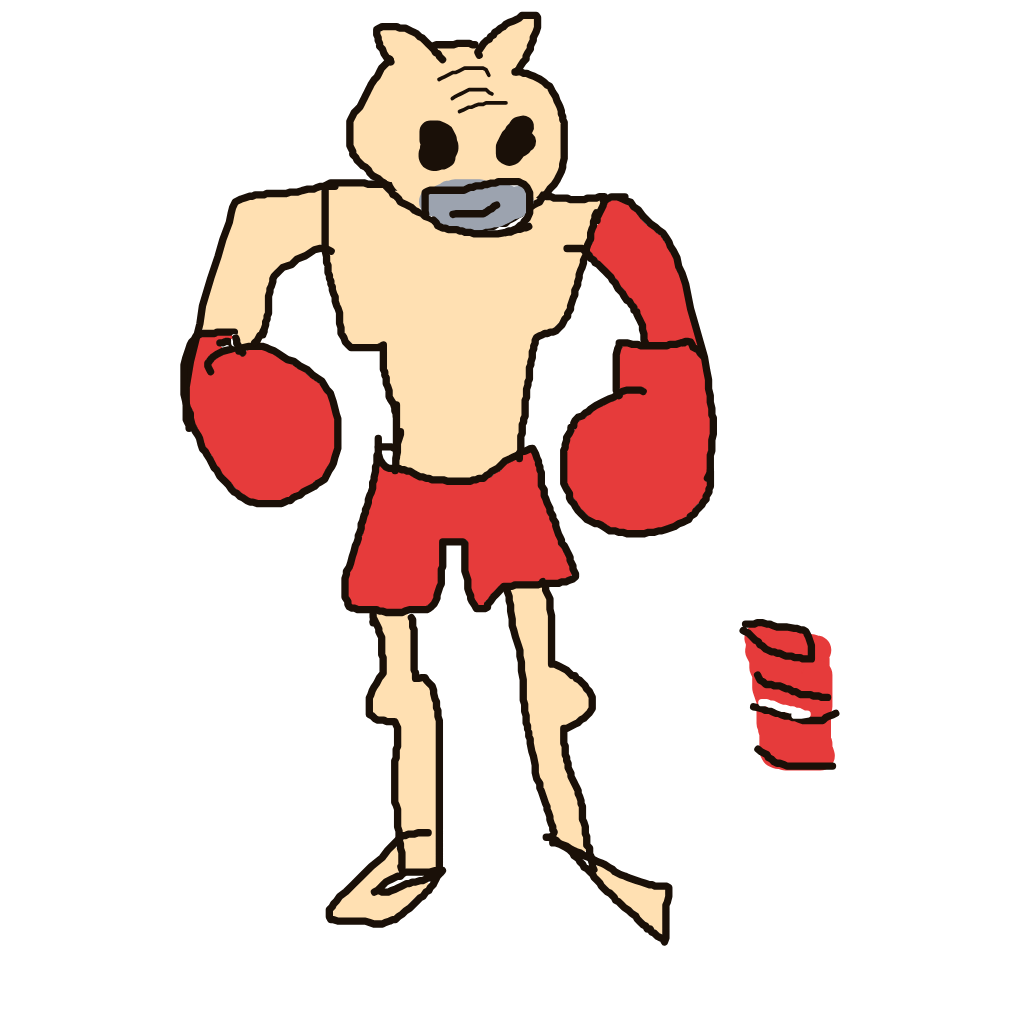 MightySlowbro409's drawing of Hitmonlee — Pokémon sketch on Sketchdex