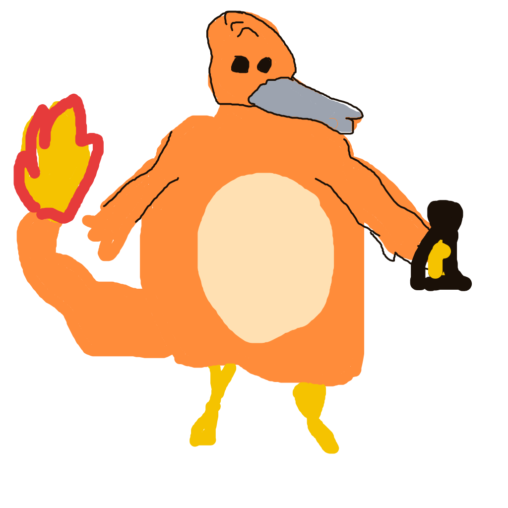 MightySlowbro409's drawing of Charizard — Pokémon sketch on Sketchdex