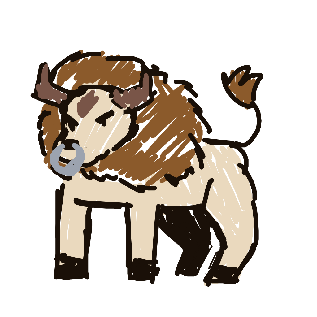 nayareally's drawing of Tauros — Pokémon sketch on Sketchdex
