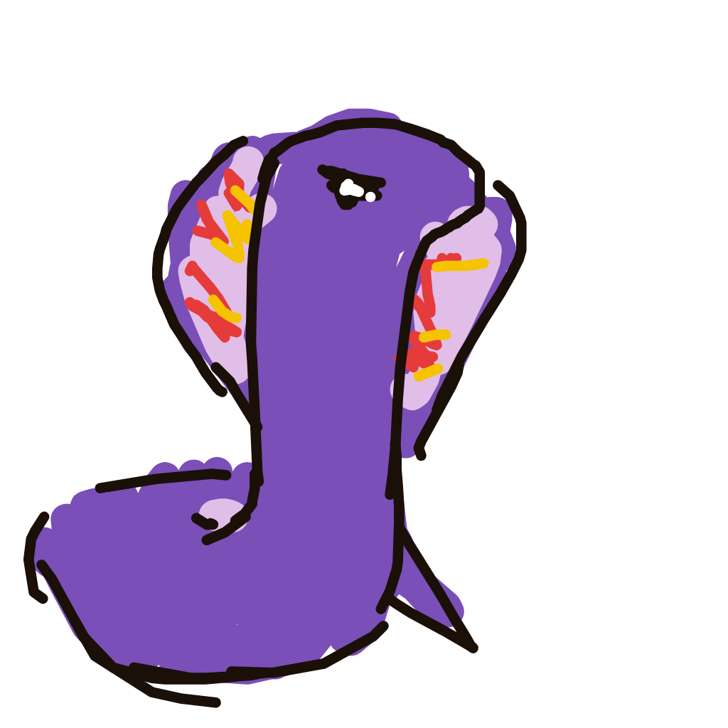 nayareally's drawing of Arbok — Pokémon sketch on Sketchdex