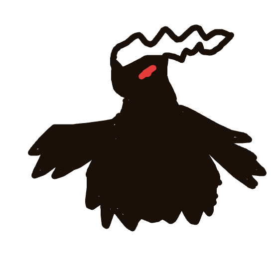 nayareally's drawing of Darkrai — Pokémon sketch on Sketchdex