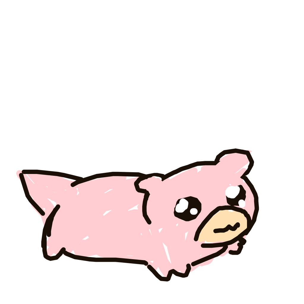 nayareally's drawing of Slowpoke — Pokémon sketch on Sketchdex