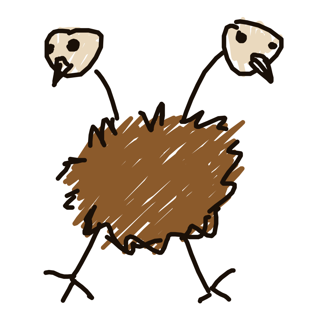 nayareally's drawing of Doduo — Pokémon sketch on Sketchdex