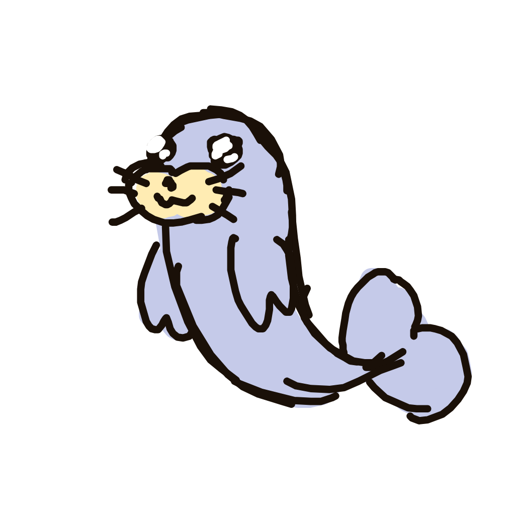 nayareally's drawing of Dewgong — Pokémon sketch on Sketchdex