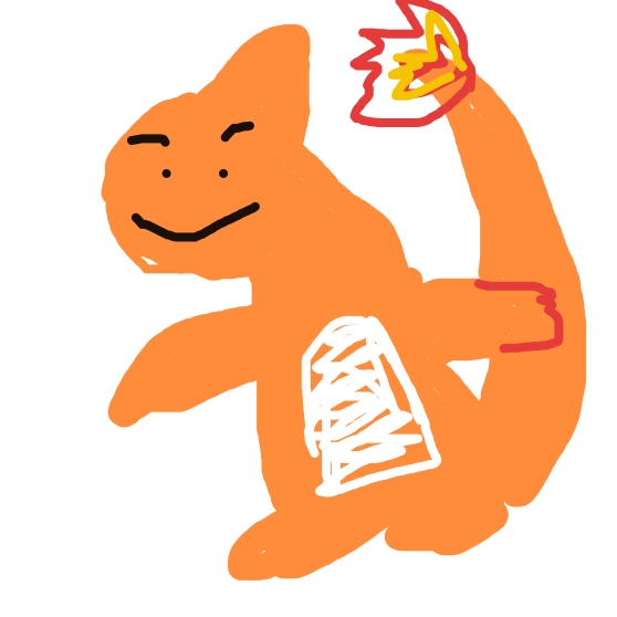 jenuine's drawing of Charmeleon — Pokémon sketch on Sketchdex