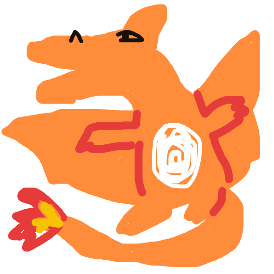 jenuine's drawing of Charizard — Pokémon sketch on Sketchdex