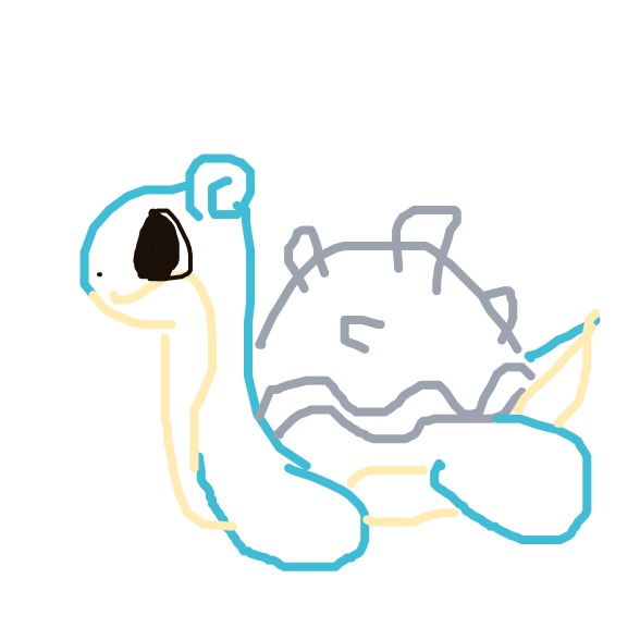 Crystoll's drawing of Lapras — Pokémon sketch on Sketchdex